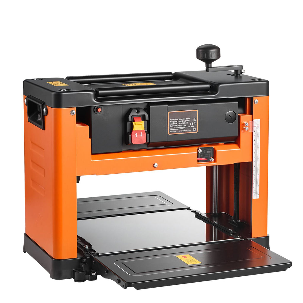 Benchtop Thickness Planer with Spiral-Style Cutterhead