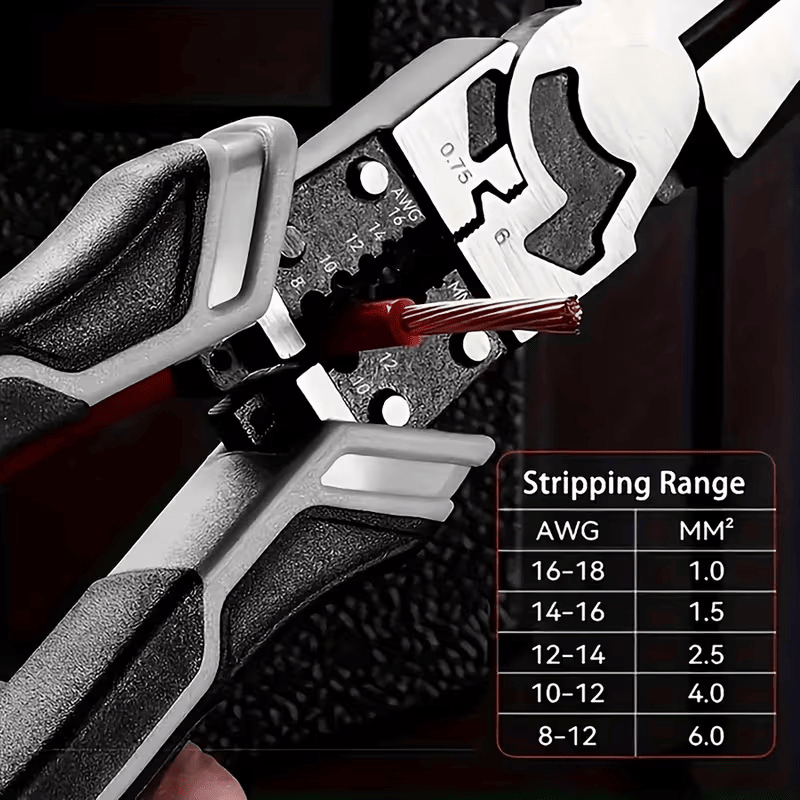 Multifunction Pliers Set for Electrical and General Repairs