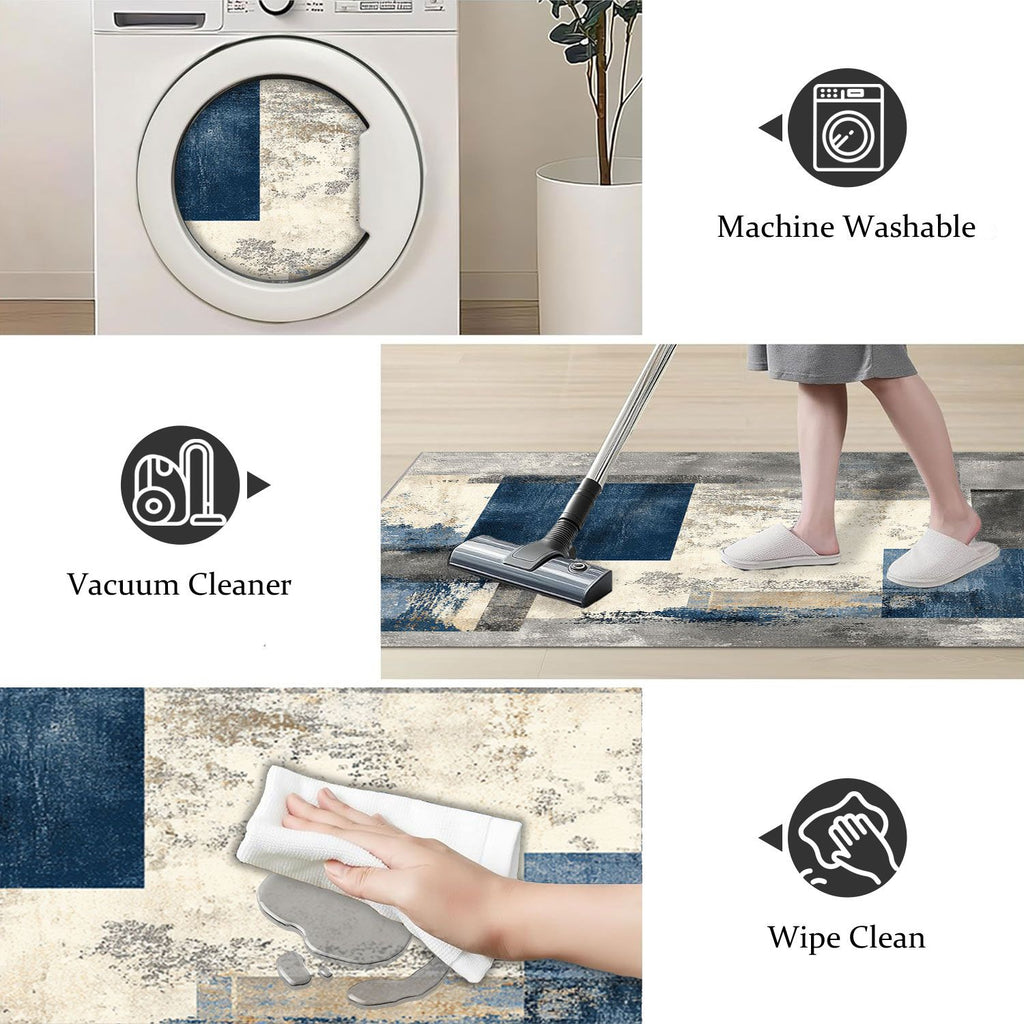 Three-Piece Kitchen Rug Set – Soft and Easy to Clean