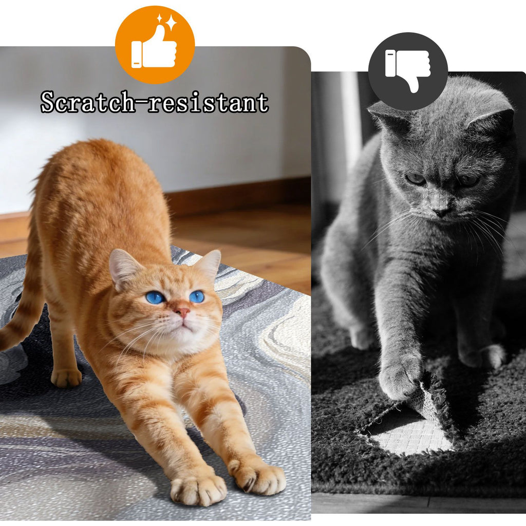 Three-Piece Kitchen Rug Set for Comfort and Easy Care