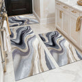 Three-Piece Kitchen Rug Set for Comfort and Easy Care