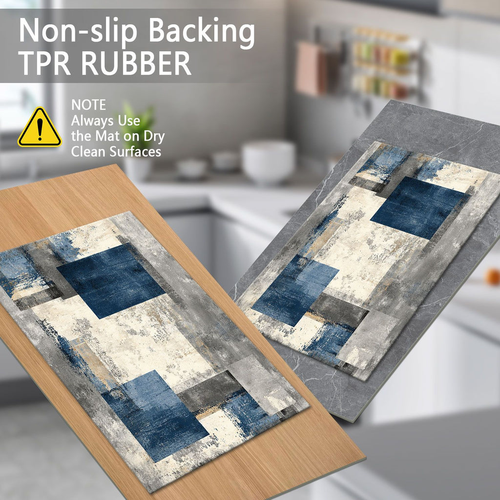 Three-Piece Kitchen Rug Set – Soft and Easy to Clean