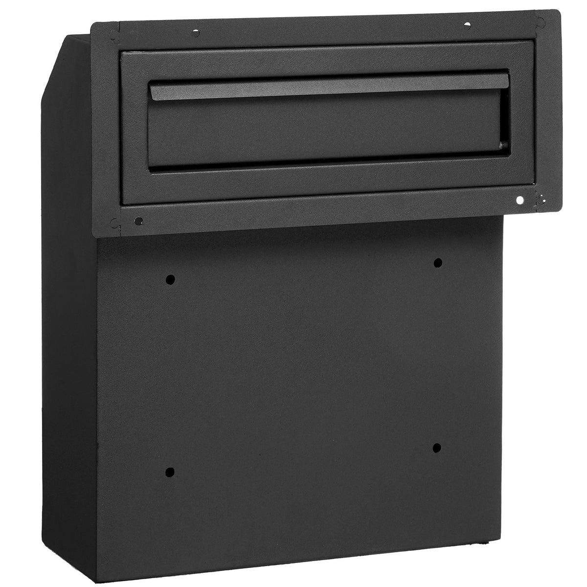 Through The Door Key Drop Box, practical Steel Through the Door Mailbox with Combination Lock