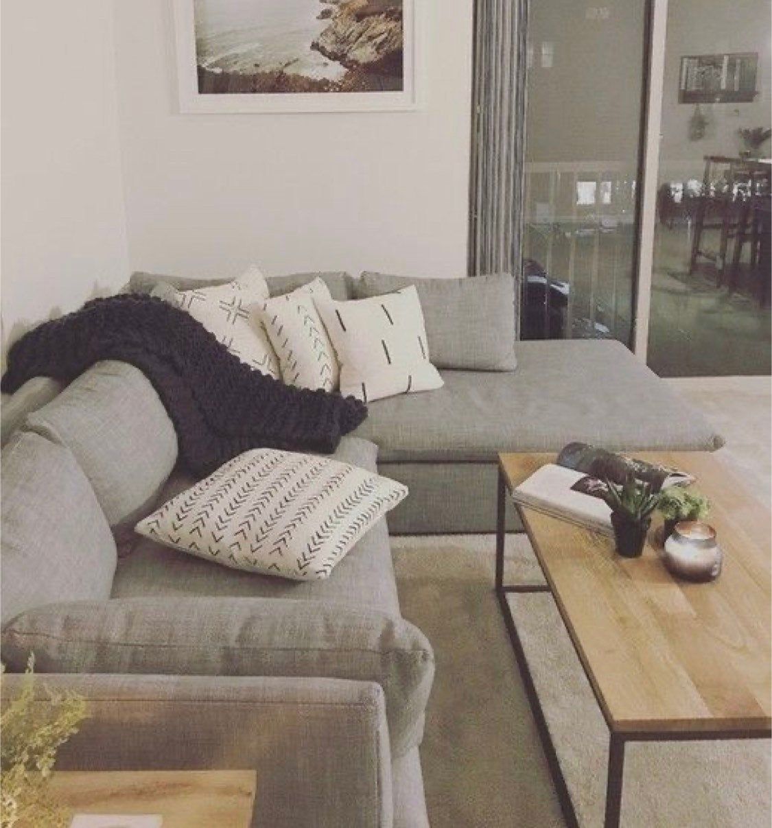 Modern Minimal Throw Pillow Covers – 6-Pack Vegan Leather Accent Pillows