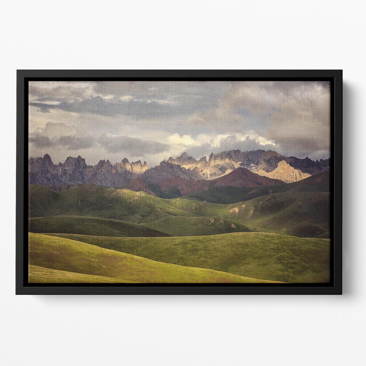 Tibetan Plateau Floating Framed Wall Art