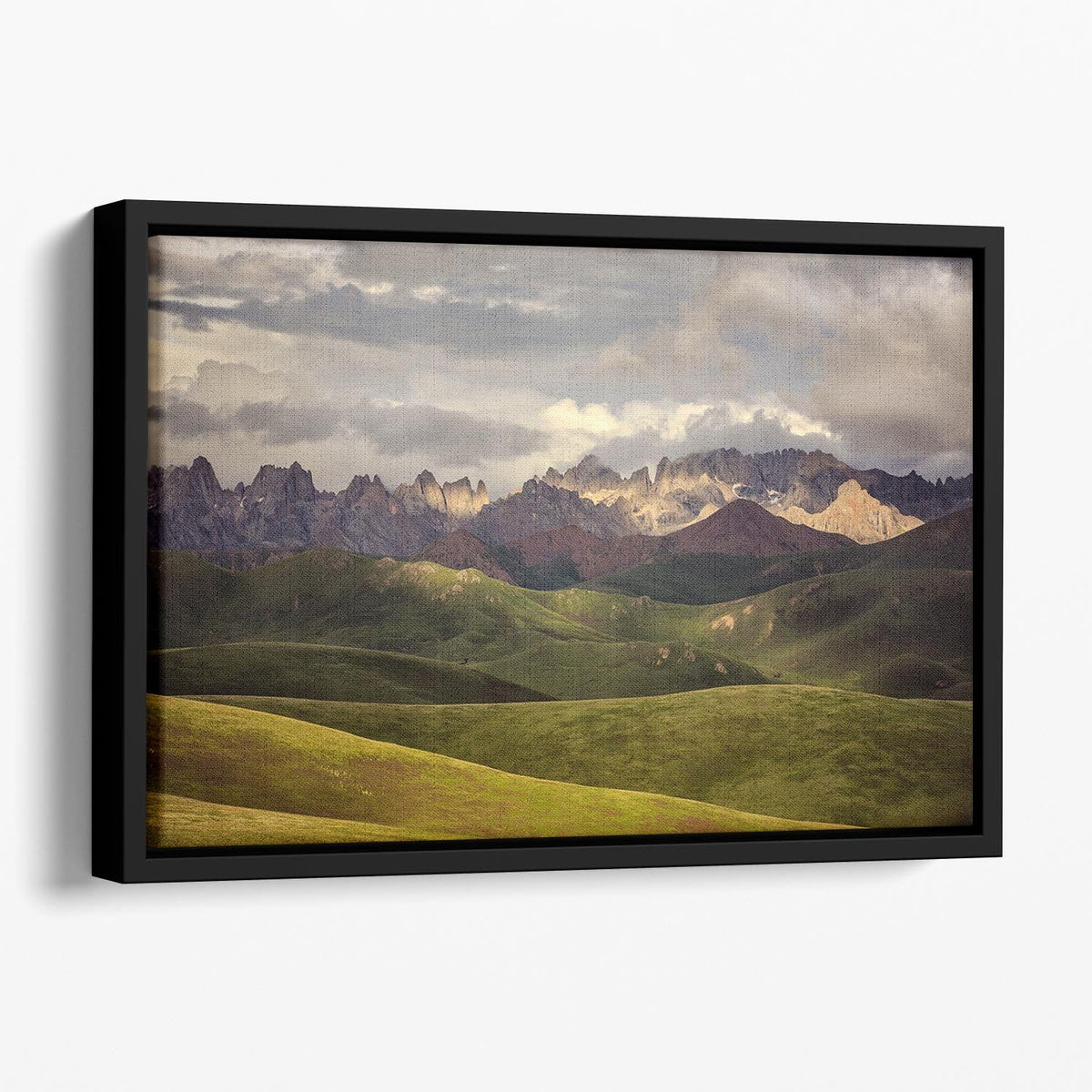 Tibetan Plateau Floating Framed Wall Art