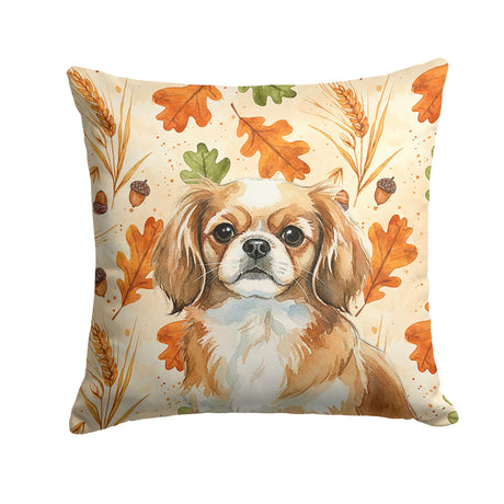 Tibetan Spaniel Thanksgiving Decorative Pillow