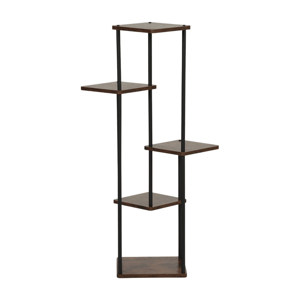 Tiered Corner Plant Stand for Vertical Displays