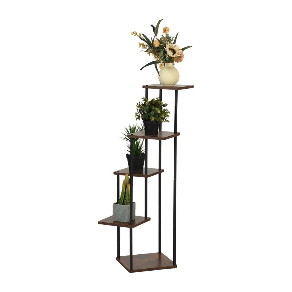 Tiered Corner Plant Stand for Plants, Photos, and Decor