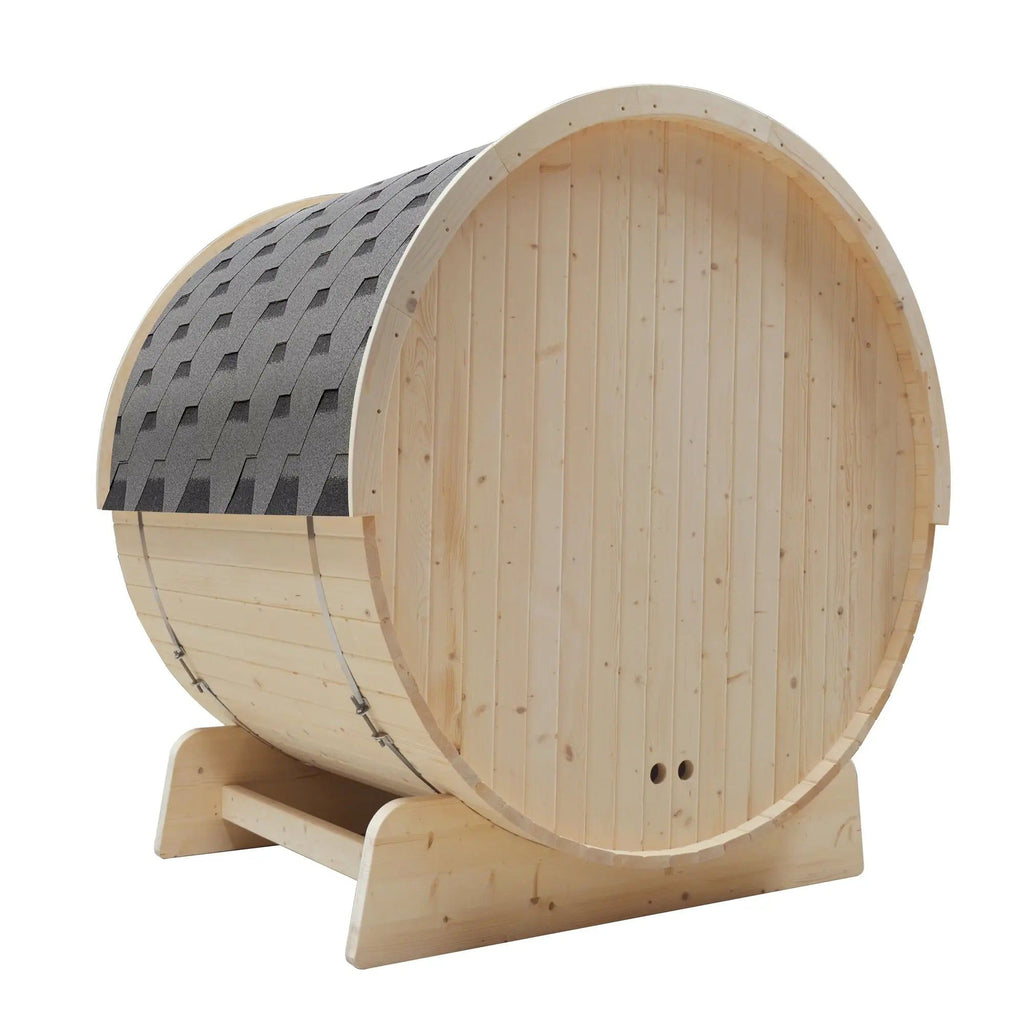 TMG-LSN41 Outdoor Barrel Sauna for a Private Backyard Retreat