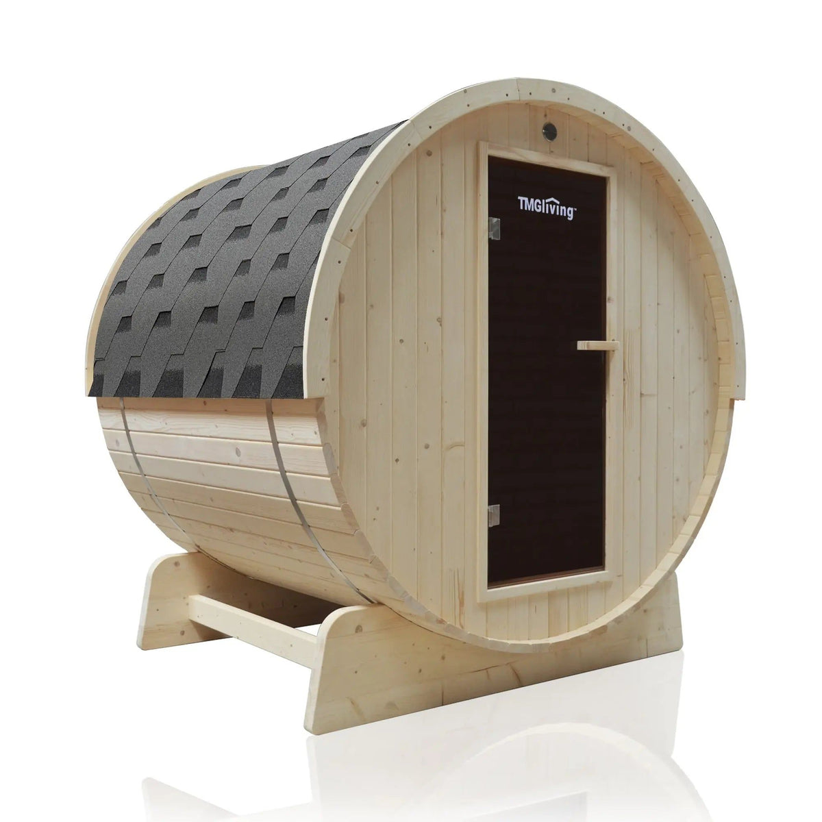 TMG-LSN41 Outdoor Barrel Sauna for a Private Backyard Retreat