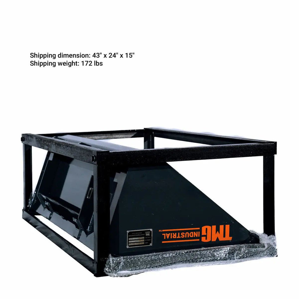 TMG-SBK42 Mini Skid Steer Bucket for Tight Job Sites