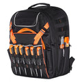 Tool Backpack, 45 Pockets, practical Tools Storage Organizer Work Bags with Laptop Compartment & Re