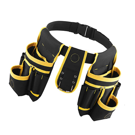 28-Pocket Magnetic Tool Belt – Adjustable Waist for Carpenters & Electricians