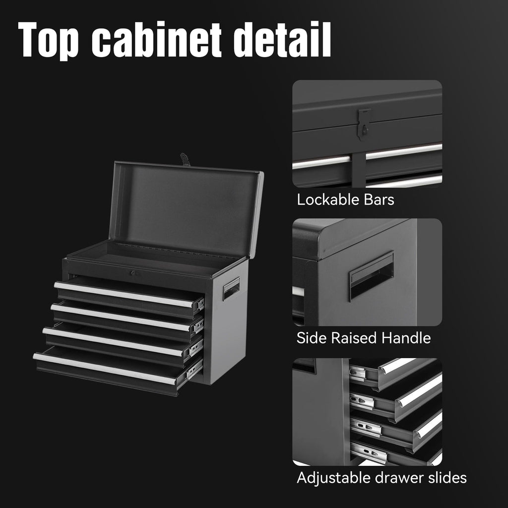 Rolling Tool Chest with Detachable Top Box