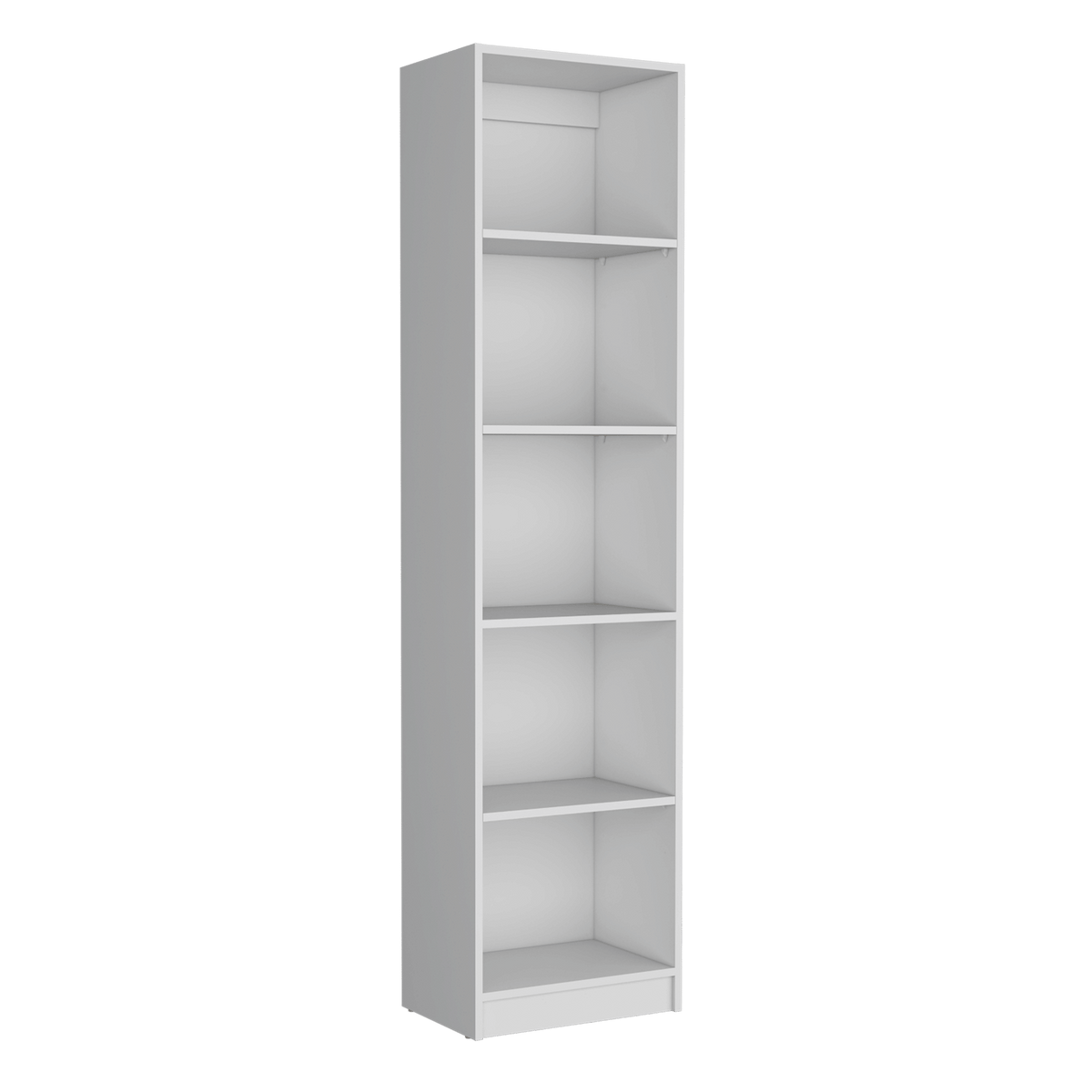Torrey 3-Piece Living Room Set with 3 White Bookcases