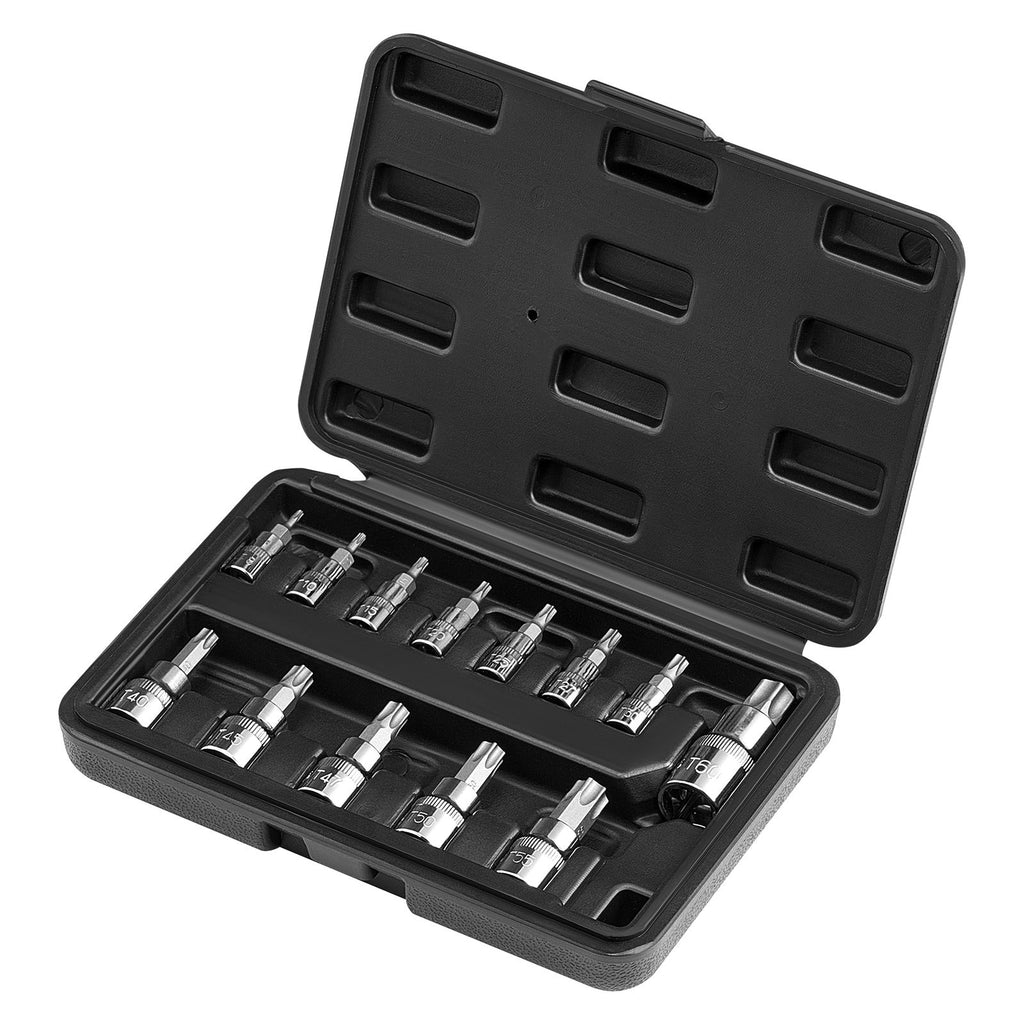 Clearly Marked Torx Bit Socket Set for Repair Work