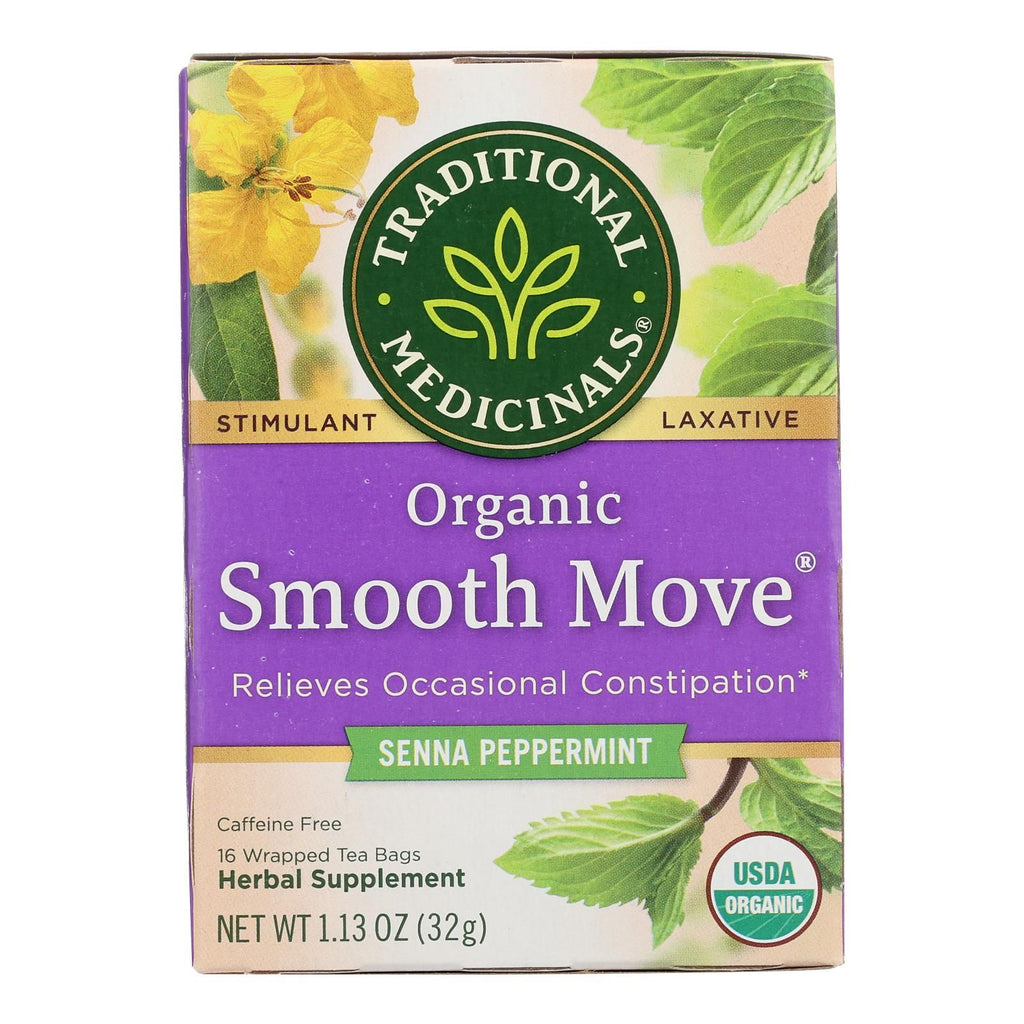 Traditional Medicinals Smooth Move Peppermint Herbal Tea