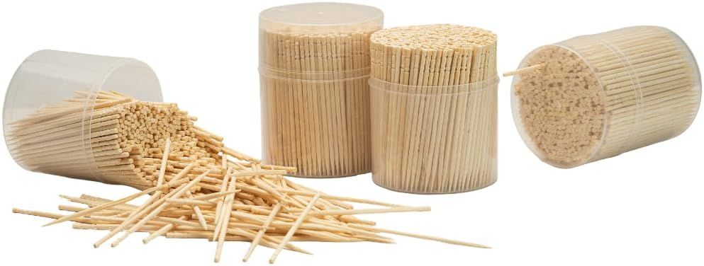 Bulk Bamboo Toothpicks – 2,000 Count for Everyday Dining
