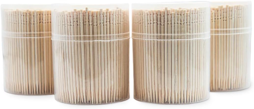 Bulk Bamboo Toothpicks – 2,000 Count for Everyday Dining