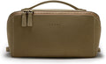 Travel Makeup Bag with Divider and Handle – Opens Flat
