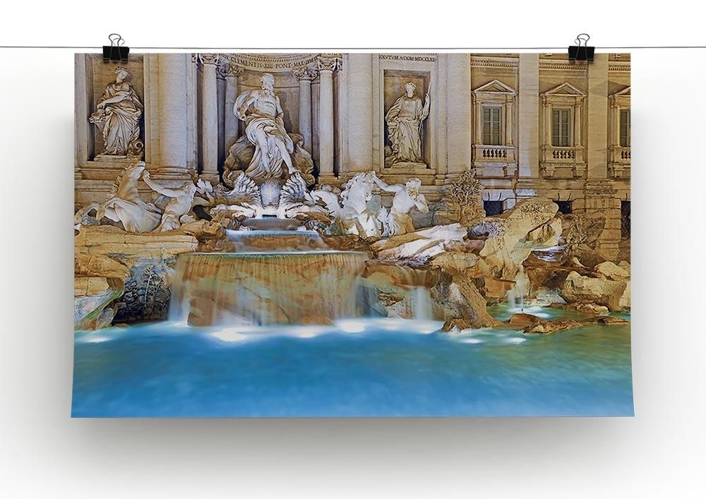 Trevi Fountain Rome Scenic Wall Art
