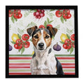 Tricolor Russell Terrier Vegetable Wall Art