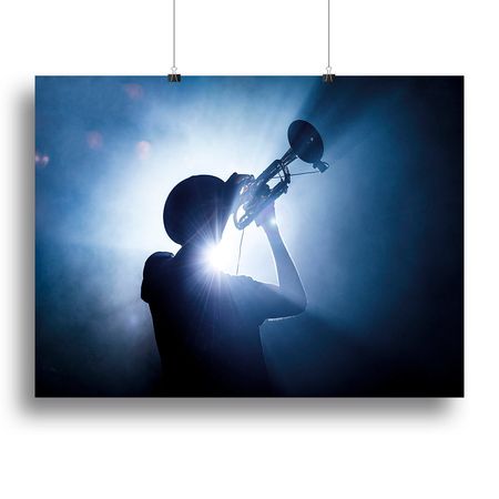 Trumpet Player Art Print or Poster