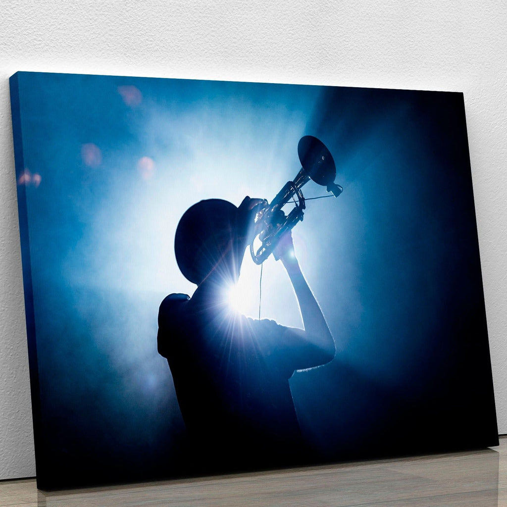 Trumpet Player Art Print or Poster