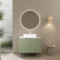 TURIO Light Green Bathroom Vanity with French-Inspired Details