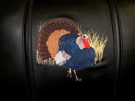 Embroidered Turkey Logo Panel for XZipit Furnishings