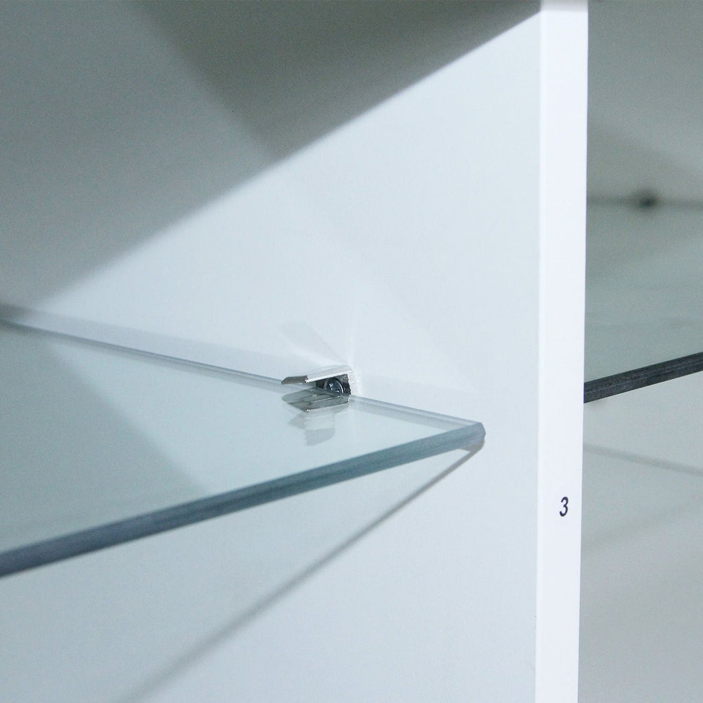 Modern TV Stand with Remote-Controlled RGB Lighting
