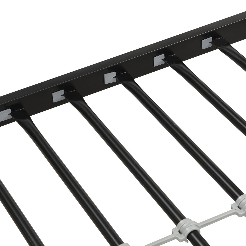 Modern Twin-Over-Full Bunk Bed with Storage