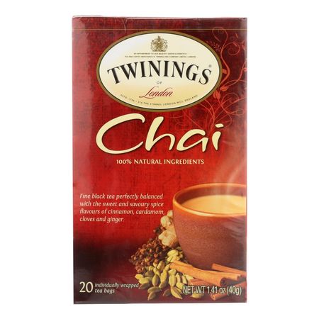 Twinings Spiced Chai Black Tea Bags