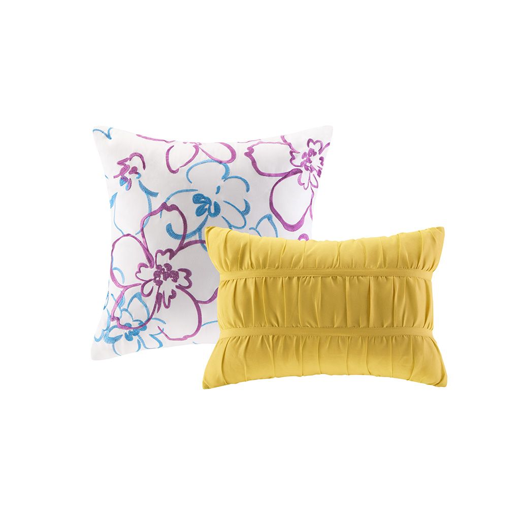 Bright Floral Twin and Twin XL Comforter Set