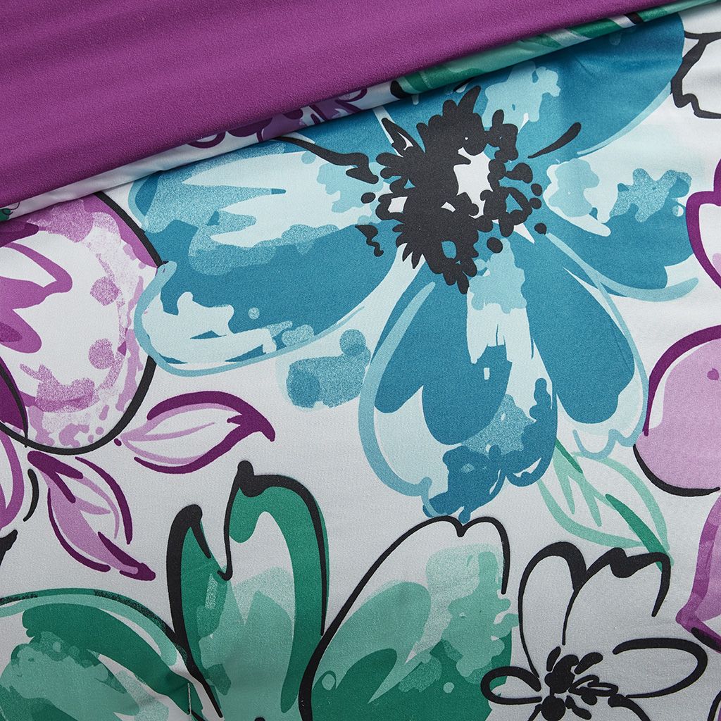 Bright Floral Twin and Twin XL Comforter Set