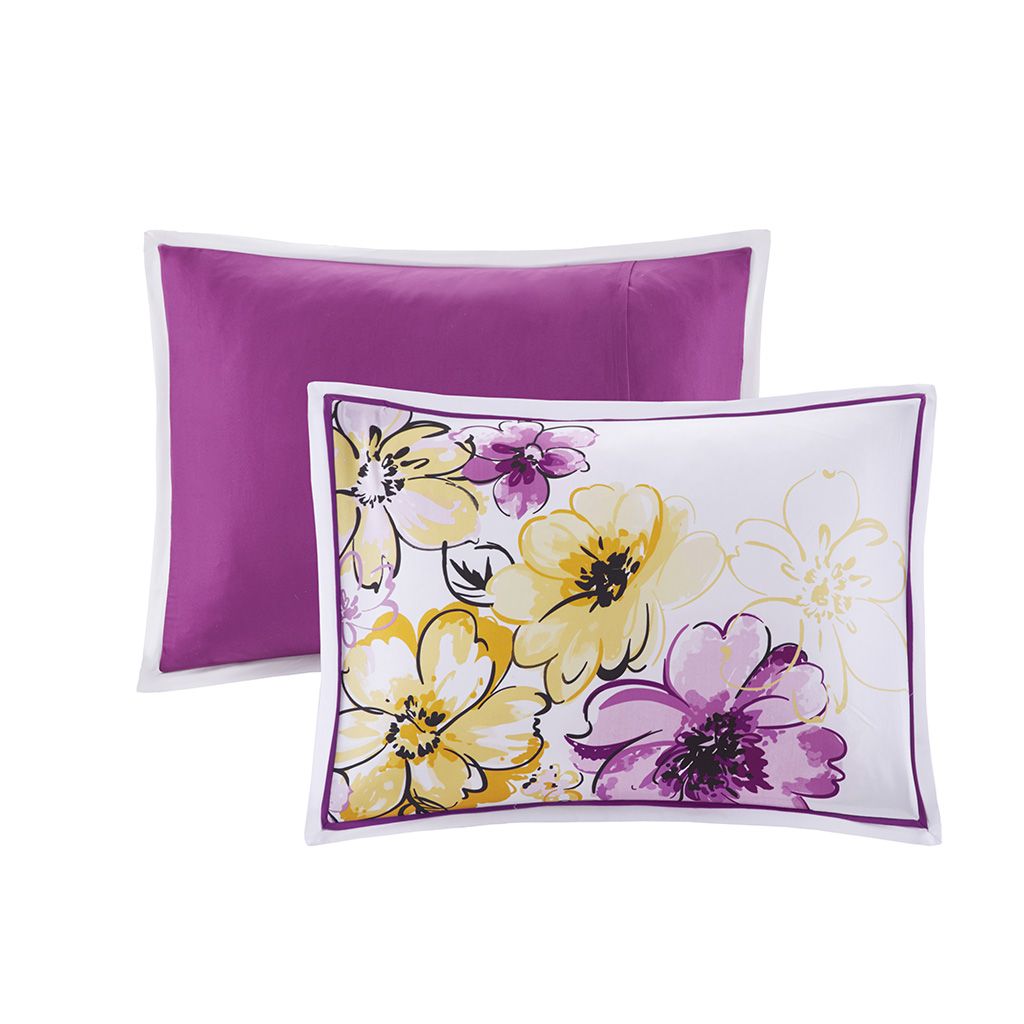 Bright Floral Twin and Twin XL Comforter Set