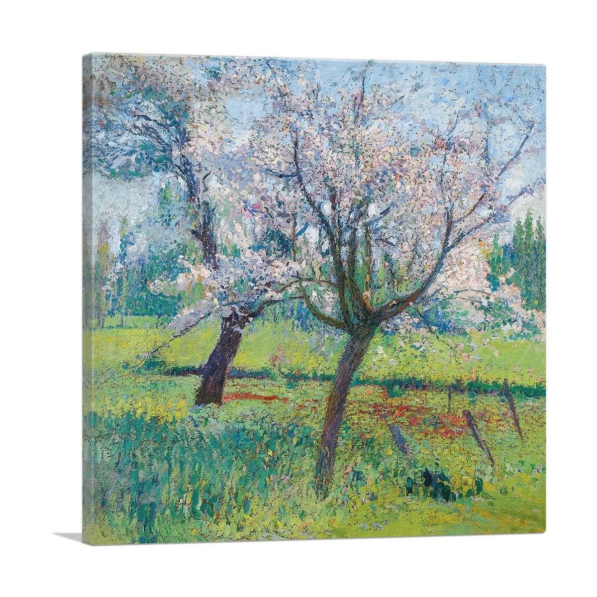 Two Apples In Flowers In The Green Valley 1917