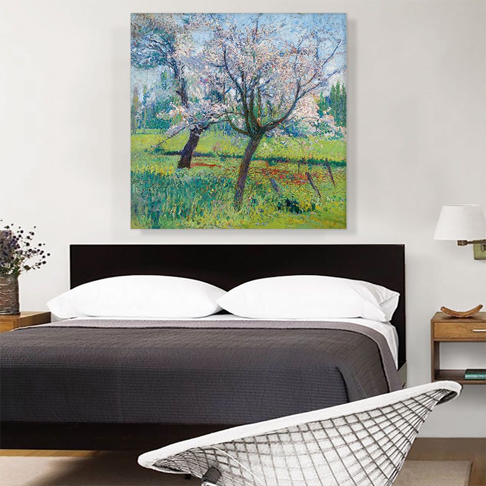 Two Apples In Flowers In The Green Valley 1917