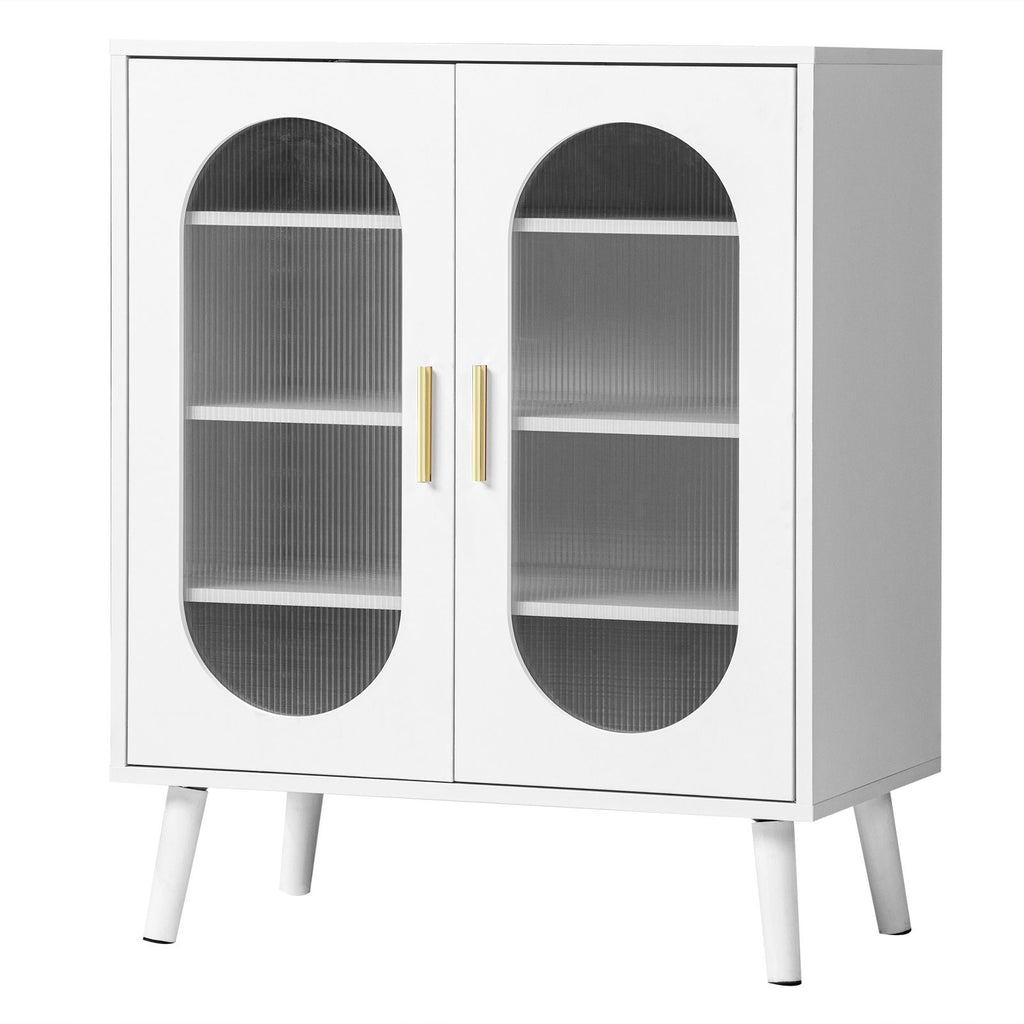 Modern Illuminated Shoe Cabinet with USB LED Strip and Adjustable Shelves