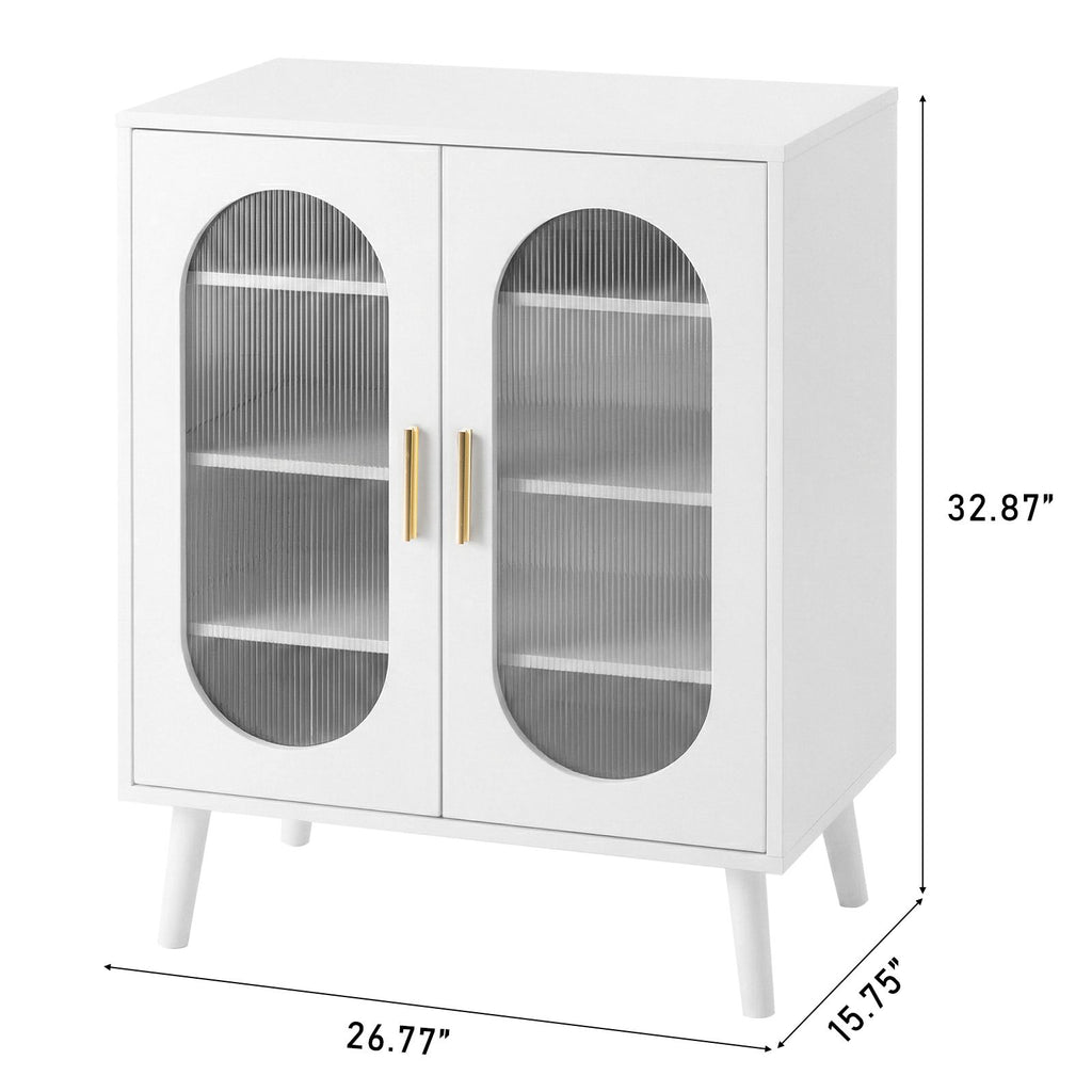 Modern Illuminated Shoe Cabinet with USB LED Strip and Adjustable Shelves