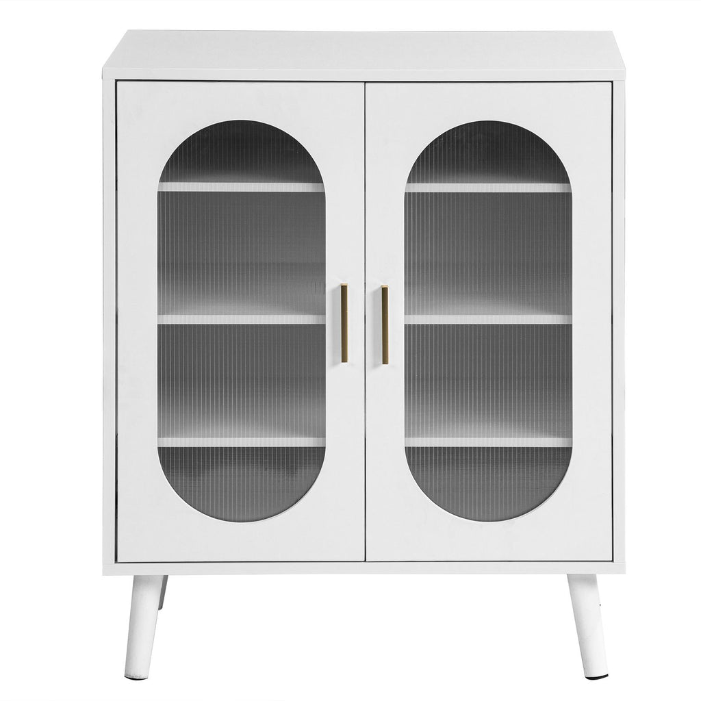 Modern Illuminated Shoe Cabinet with USB LED Strip and Adjustable Shelves