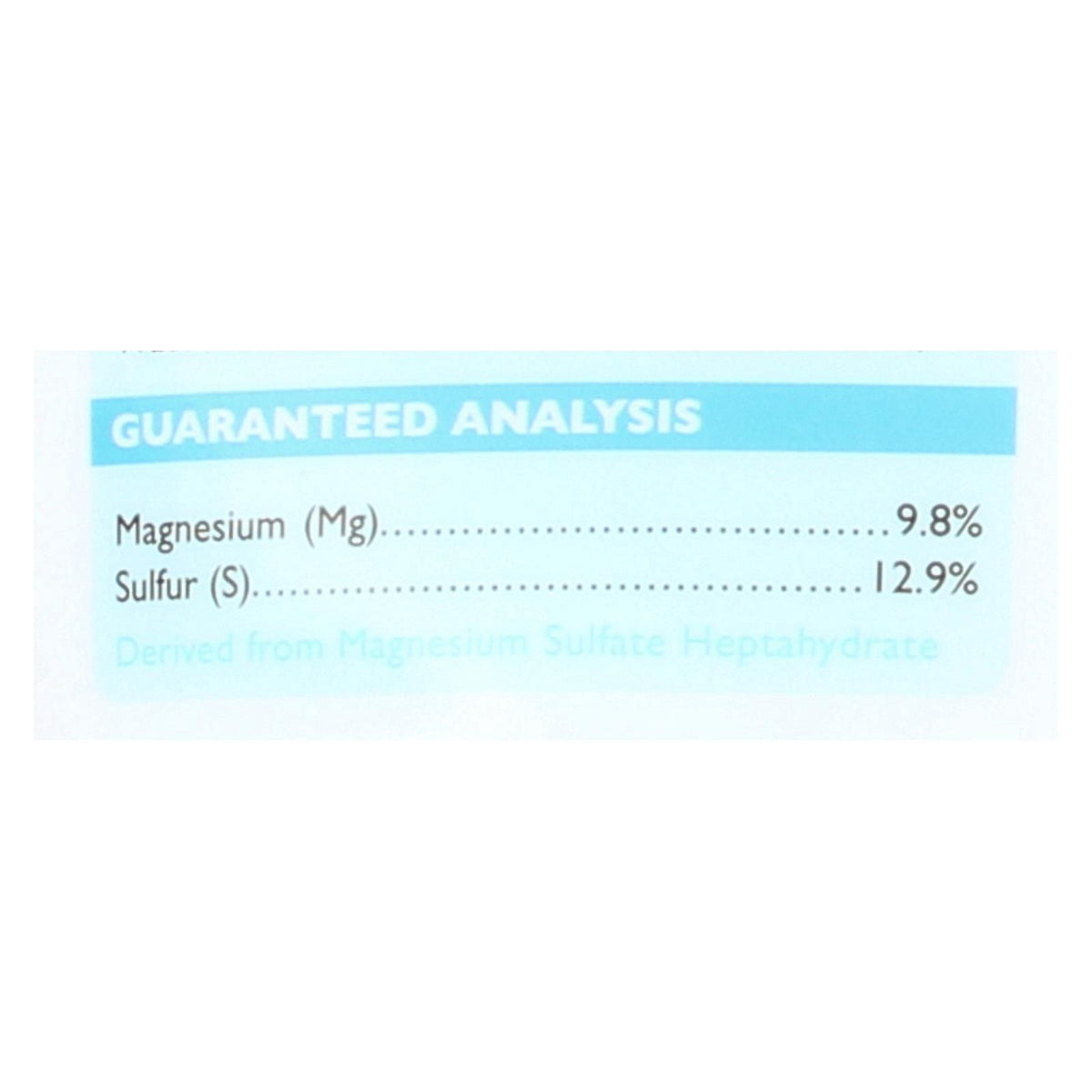 Ultra Epsom Salt - Medium Grain ()