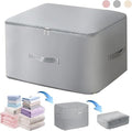 Self-Compression Storage Organizer Bag for Comforters and Moving Day