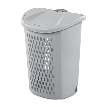 Ultra Wheeled Laundry Hamper with Retractable Handle
