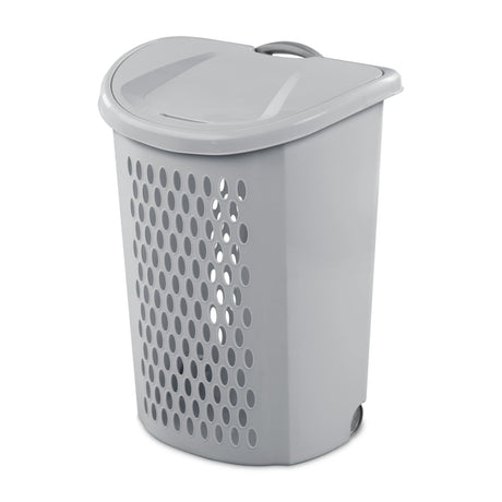 Ultra Wheeled Laundry Hamper with Retractable Handle