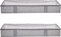Space-Saving Under Bed Storage Bags with Clear Window and Handles