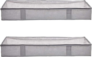 Space-Saving Under Bed Storage Bags with Clear Window and Handles