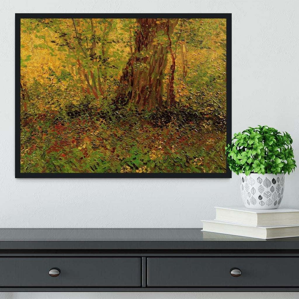 Van Gogh Undergrowth 2 Framed Wall Print