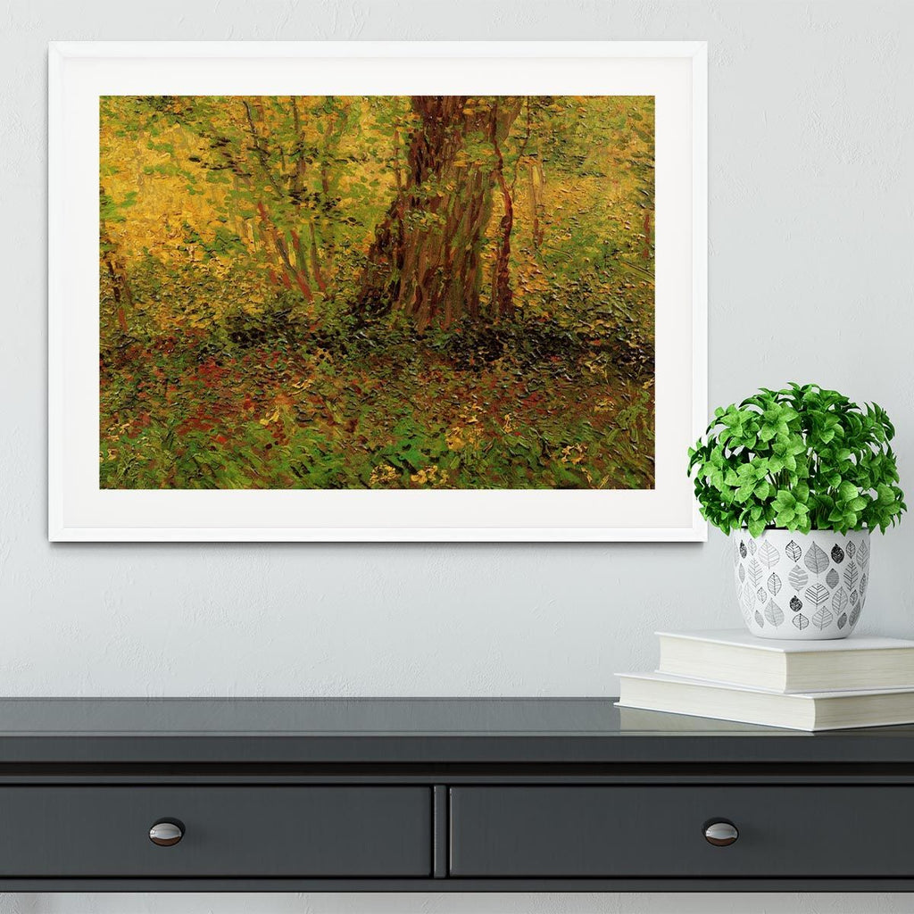 Van Gogh Undergrowth 2 Framed Wall Print